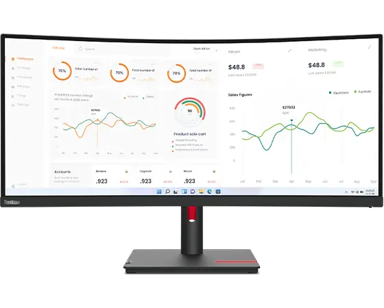 ThinkVision 34 inch Curved Monitor - T34w-30