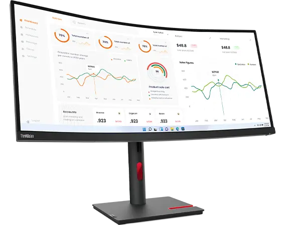 ThinkVision 34 inch Curved Monitor - T34w-30